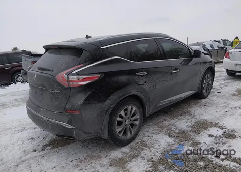 2015 Nissan Murano Sl z USA, uszkodzony, nr VIN 5N1AZ2MH8FN258733